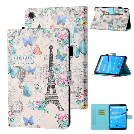 Coloured Drawing Stitching Horizontal Flip Leather Case with Holder & Card Slot, For Lenovo Tab FHD M10 Plus X606F, For Huawei MediaPad T5 10.1, For Lenovo Tab M10 X605F / X505F
