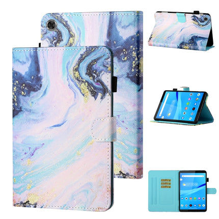 Coloured Drawing Stitching Horizontal Flip Leather Case with Holder & Card Slot, For Lenovo Tab FHD M10 Plus X606F, For Huawei MediaPad T5 10.1, For Lenovo Tab M10 X605F / X505F