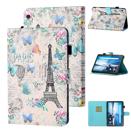 Coloured Drawing Stitching Horizontal Flip Leather Case with Holder & Card Slot, For Lenovo Tab FHD M10 Plus X606F, For Huawei MediaPad T5 10.1, For Lenovo Tab M10 X605F / X505F