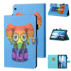 For Lenovo Tab M10 X605F / X505F / Colorful Elephant