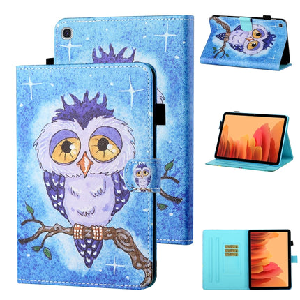 Coloured Drawing Stitching Horizontal Flip Leather Case with Holder & Card Slot & Sleep / Wake-up Function, For Samsung Galaxy Tab A7 10.4 (2020) T500/T505, For Samsung Galaxy Tab S6 Lite P610/P615, For Samsung Galaxy Tab A 8.0 (2019) T290/T295        ...