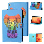 For Samsung Galaxy Tab A7 10.4 (2020) T500/T505 / Colorful Elephant