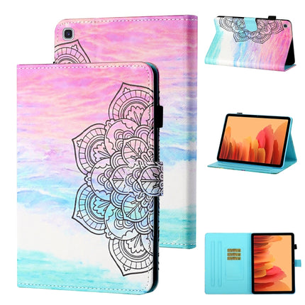 Coloured Drawing Stitching Horizontal Flip Leather Case with Holder & Card Slot & Sleep / Wake-up Function, For Samsung Galaxy Tab A7 10.4 (2020) T500/T505, For Samsung Galaxy Tab S6 Lite P610/P615, For Samsung Galaxy Tab A 8.0 (2019) T290/T295        ...