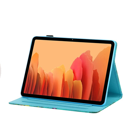 Coloured Drawing Stitching Horizontal Flip Leather Case with Holder & Card Slot & Sleep / Wake-up Function, For Samsung Galaxy Tab A7 10.4 (2020) T500/T505, For Samsung Galaxy Tab S6 Lite P610/P615, For Samsung Galaxy Tab A 8.0 (2019) T290/T295        ...