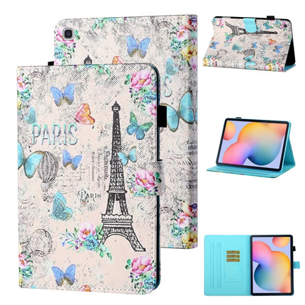 Coloured Drawing Stitching Horizontal Flip Leather Case with Holder & Card Slot & Sleep / Wake-up Function, For Samsung Galaxy Tab A7 10.4 (2020) T500/T505, For Samsung Galaxy Tab S6 Lite P610/P615, For Samsung Galaxy Tab A 8.0 (2019) T290/T295        ...