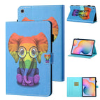 For Samsung Galaxy Tab S6 Lite P610/P615 / Colorful Elephant