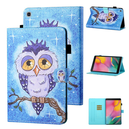 Coloured Drawing Stitching Horizontal Flip Leather Case with Holder & Card Slot & Sleep / Wake-up Function, For Samsung Galaxy Tab A7 10.4 (2020) T500/T505, For Samsung Galaxy Tab S6 Lite P610/P615, For Samsung Galaxy Tab A 8.0 (2019) T290/T295        ...