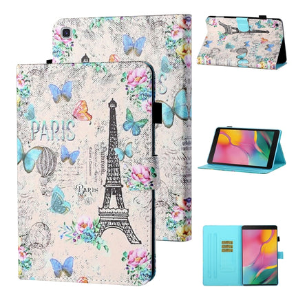 Coloured Drawing Stitching Horizontal Flip Leather Case with Holder & Card Slot & Sleep / Wake-up Function, For Samsung Galaxy Tab A7 10.4 (2020) T500/T505, For Samsung Galaxy Tab S6 Lite P610/P615, For Samsung Galaxy Tab A 8.0 (2019) T290/T295        ...