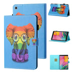 For Samsung Galaxy Tab A 8.0 (2019) T290/T295 / Colorful Elephant