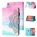 For Samsung Galaxy Tab A 8.0 (2019) T290/T295 / Colorful Mandala