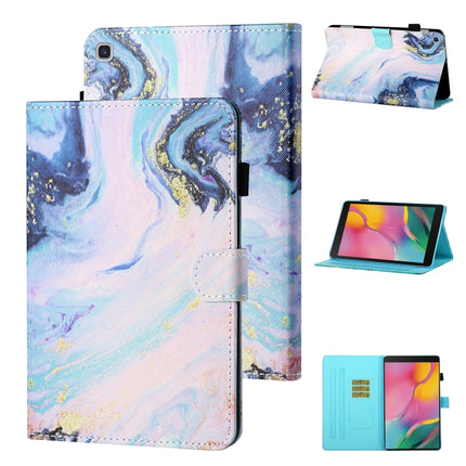 Coloured Drawing Stitching Horizontal Flip Leather Case with Holder & Card Slot & Sleep / Wake-up Function, For Samsung Galaxy Tab A7 10.4 (2020) T500/T505, For Samsung Galaxy Tab S6 Lite P610/P615, For Samsung Galaxy Tab A 8.0 (2019) T290/T295        ...