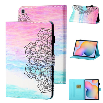 Coloured Drawing Stitching Horizontal Flip Leather Case with Holder & Card Slot & Sleep / Wake-up Function, For Samsung Galaxy Tab A7 10.4 (2020) T500/T505, For Samsung Galaxy Tab S6 Lite P610/P615, For Samsung Galaxy Tab A 8.0 (2019) T290/T295        ...