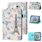 For Samsung Galaxy Tab A 10.5 T590/T595 / Tower and Butterflies