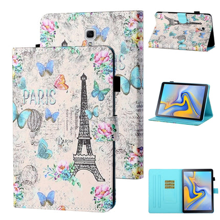 Coloured Drawing Stitching Horizontal Flip Leather Case with Holder & Card Slot & Sleep / Wake-up Function, For Samsung Galaxy Tab A 10.5 T590/T595, For Samsung Galaxy Tab A 10.1 (2016) T580/T585