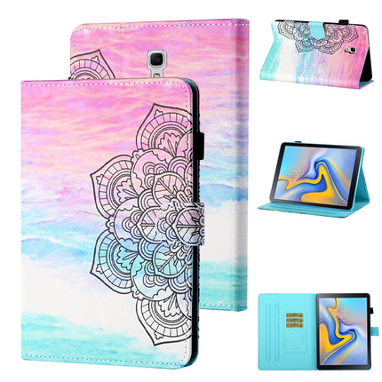 Coloured Drawing Stitching Horizontal Flip Leather Case with Holder & Card Slot & Sleep / Wake-up Function, For Samsung Galaxy Tab A 10.5 T590/T595, For Samsung Galaxy Tab A 10.1 (2016) T580/T585