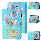 For Samsung Galaxy Tab A 10.5 T590/T595 / Colorful Butterflies