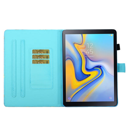 Coloured Drawing Stitching Horizontal Flip Leather Case with Holder & Card Slot & Sleep / Wake-up Function, For Samsung Galaxy Tab A 10.5 T590/T595, For Samsung Galaxy Tab A 10.1 (2016) T580/T585