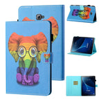 For Samsung Galaxy Tab A 10.1 (2016) T580/T585 / Colorful Elephant