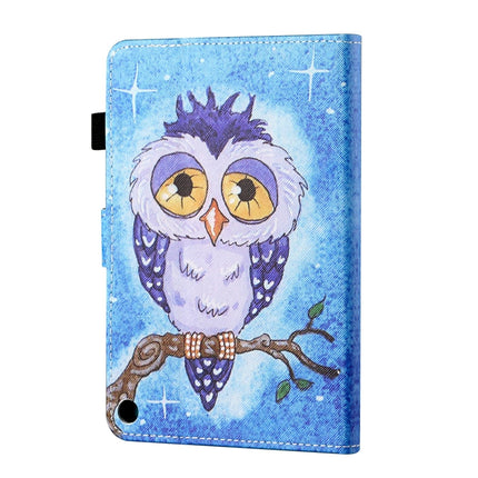 Coloured Drawing Stitching Horizontal Flip Leather Case with Holder & Card Slot & Sleep / Wake-up Function, For Amazon Kindle Fire HD8 (2020), For Amazon Kindle Fire HD10 2015 / 2017 / 2019, For Amazon Kindle Fire HD8 2016 / 2017 / 2018                ...