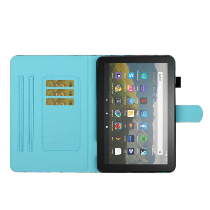 Coloured Drawing Stitching Horizontal Flip Leather Case with Holder & Card Slot & Sleep / Wake-up Function, For Amazon Kindle Fire HD8 (2020), For Amazon Kindle Fire HD10 2015 / 2017 / 2019, For Amazon Kindle Fire HD8 2016 / 2017 / 2018                ...