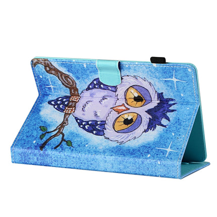 Universal Coloured Drawing Stitching Horizontal Flip Leather Case with Holder & Card Slot, For 7 inch Tablet, For 8 inch Tablet, For 10 inch Tablet
