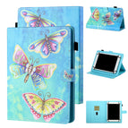 For 7 inch Tablet / Colorful Butterflies