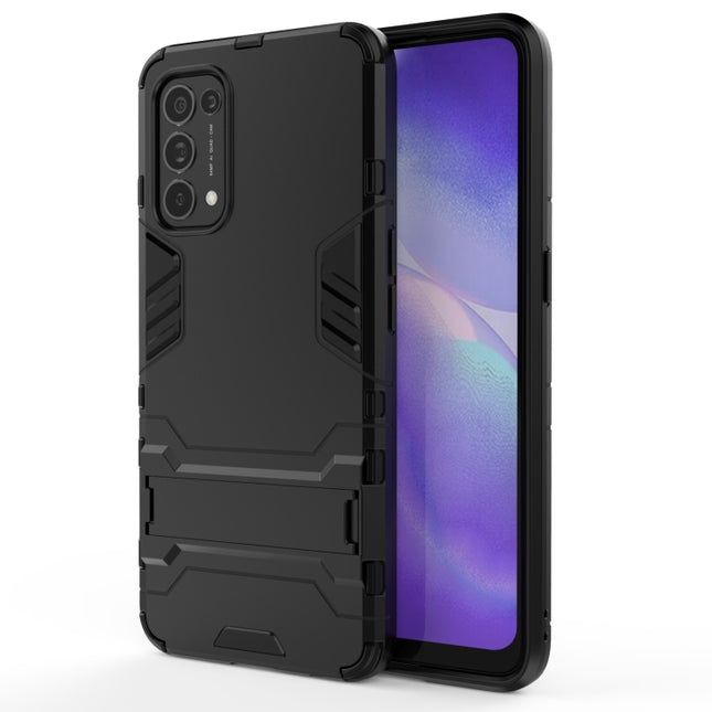 PC + TPU Shockproof Protective Case with Holder, For OnePlus 9, For OPPO Reno5, For Xiaomi Redmi Note 9 5G