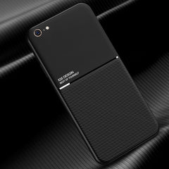 Classic Tilt Strip Grain Magnetic Shockproof PC + TPU Case, For iPhone 6, For iPhone 6 Plus, For iPhone SE 2022 / SE 2020 / 8 / 7, For iPhone 8 Plus / 7 Plus, For iPhone 11, For iPhone 11 Pro