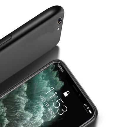 Klassisches, magnetisches, stoßfestes PC + TPU-Gehäuse mit Neigungsstreifenkorn, für iPhone 6, für iPhone 6 Plus, für iPhone SE 2022 / SE 2020 / 8 / 7, für iPhone 8 Plus / 7 Plus, für iPhone 11, für iPhone 11 Pro, für iPhone 11 Pro Max, für iPhone 12 mini