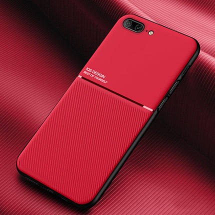 Klassisches, magnetisches, stoßfestes PC + TPU-Gehäuse mit Neigungsstreifenkorn, für iPhone 6, für iPhone 6 Plus, für iPhone SE 2022 / SE 2020 / 8 / 7, für iPhone 8 Plus / 7 Plus, für iPhone 11, für iPhone 11 Pro, für iPhone 11 Pro Max, für iPhone 12 mini