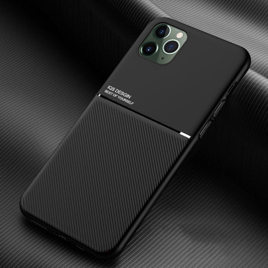Classic Tilt Strip Grain Magnetic Shockproof PC + TPU Case, For iPhone 11 Pro Max, For iPhone 12 mini, For iPhone 12 / 12 Pro, For iPhone 12 Pro Max