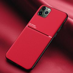 Classic Tilt Strip Grain Magnetic Shockproof PC + TPU Case, For iPhone 11 Pro Max, For iPhone 12 mini, For iPhone 12 / 12 Pro, For iPhone 12 Pro Max