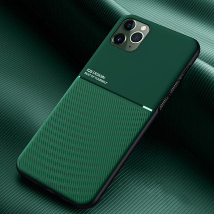 Klassisches, magnetisches, stoßfestes PC + TPU-Gehäuse mit Neigungsstreifenkorn, für iPhone 6, für iPhone 6 Plus, für iPhone SE 2022 / SE 2020 / 8 / 7, für iPhone 8 Plus / 7 Plus, für iPhone 11, für iPhone 11 Pro, für iPhone 11 Pro Max, für iPhone 12 mini