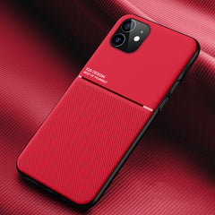 Classic Tilt Strip Grain Magnetic Shockproof PC + TPU Case, For iPhone 11 Pro Max, For iPhone 12 mini, For iPhone 12 / 12 Pro, For iPhone 12 Pro Max