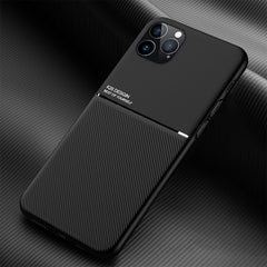 Classic Tilt Strip Grain Magnetic Shockproof PC + TPU Case, For iPhone 11 Pro Max, For iPhone 12 mini, For iPhone 12 / 12 Pro, For iPhone 12 Pro Max