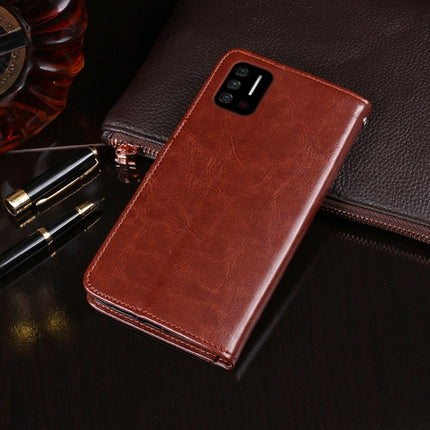 idewei Crazy Horse Texture Horizontal Flip Leather Case with Holder & Card Slots & Wallet, For UMIDIGI A7S, For vivo Y52s, For Alcatel 1B 2020