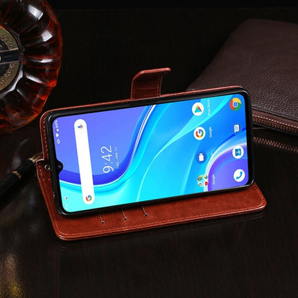 idewei Crazy Horse Texture Horizontal Flip Leather Case with Holder & Card Slots & Wallet, For UMIDIGI A7S, For vivo Y52s, For Alcatel 1B 2020