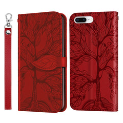 Life of Tree Embossing Pattern Horizontal Flip Leather Case with Holder & Card Slot & Wallet & Photo Frame & Lanyard, For iPhone 6 & 6s, For iPhone 6 Plus & 6s Plus, For iPhone 8 & 7, For iPhone 8 Plus & 7 Plus, For iPhone 11 Pro, For iPhone 11