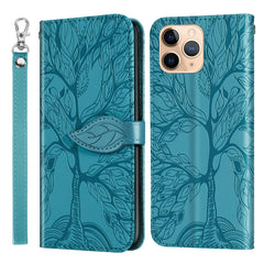 Life of Tree Embossing Pattern Horizontal Flip Leather Case with Holder & Card Slot & Wallet & Photo Frame & Lanyard, For iPhone 6 & 6s, For iPhone 6 Plus & 6s Plus, For iPhone 8 & 7, For iPhone 8 Plus & 7 Plus, For iPhone 11 Pro, For iPhone 11