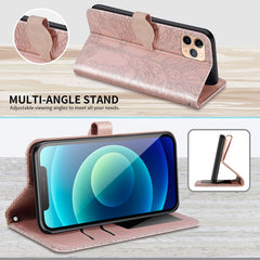 Life of Tree Embossing Pattern Horizontal Flip Leather Case with Holder & Card Slot & Wallet & Photo Frame & Lanyard, For iPhone 11 Pro Max, For iPhone 12 mini, For iPhone 12 / 12 Pro, For iPhone 12 Pro Max, For iPhone X / XS, For iPhone XR