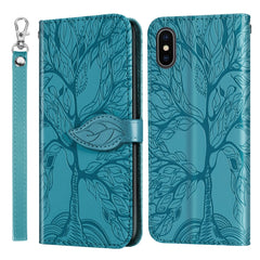 Life of Tree Embossing Pattern Horizontal Flip Leather Case with Holder & Card Slot & Wallet & Photo Frame & Lanyard, For iPhone 11 Pro Max, For iPhone 12 mini, For iPhone 12 / 12 Pro, For iPhone 12 Pro Max, For iPhone X / XS, For iPhone XR