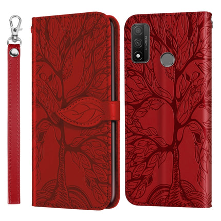 Life of Tree Embossing Pattern Horizontal Flip Leather Case with Holder & Card Slot & Wallet & Photo Frame & Lanyard, For Huawei P smart 2019, For Huawei P smart 2020, For Huawei P smart Z, For Huawei P20 Lite