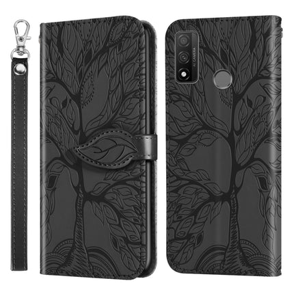Life of Tree Embossing Pattern Horizontal Flip Leather Case with Holder & Card Slot & Wallet & Photo Frame & Lanyard, For Huawei P smart 2019, For Huawei P smart 2020, For Huawei P smart Z, For Huawei P20 Lite