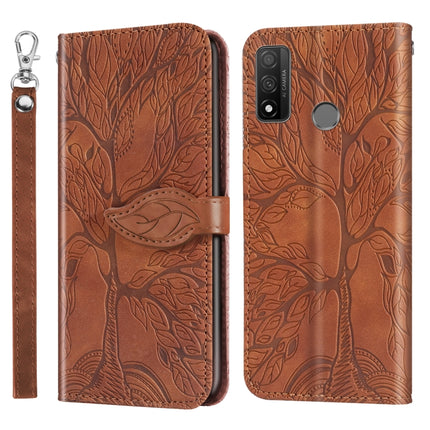 Life of Tree Embossing Pattern Horizontal Flip Leather Case with Holder & Card Slot & Wallet & Photo Frame & Lanyard, For Huawei P smart 2019, For Huawei P smart 2020, For Huawei P smart Z, For Huawei P20 Lite