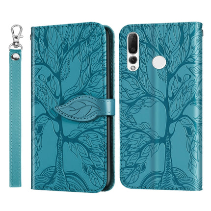 Life of Tree Embossing Pattern Horizontal Flip Leather Case with Holder & Card Slot & Wallet & Photo Frame & Lanyard, For Huawei P smart 2019, For Huawei P smart 2020, For Huawei P smart Z, For Huawei P20 Lite
