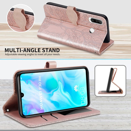 Life of Tree Embossing Pattern Horizontal Flip Leather Case with Holder & Card Slot & Wallet & Photo Frame & Lanyard, For Huawei P30 Lite, For Huawei P30 Pro, For Huawei Y6 (2019), For Huawei Y7 Prime (2019)