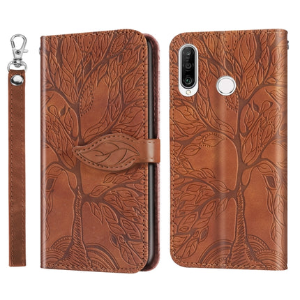 Life of Tree Embossing Pattern Horizontal Flip Leather Case with Holder & Card Slot & Wallet & Photo Frame & Lanyard, For Huawei P30 Lite, For Huawei P30 Pro, For Huawei Y6 (2019), For Huawei Y7 Prime (2019)