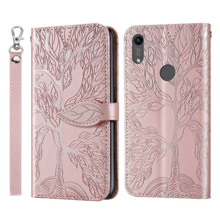 Life of Tree Embossing Pattern Horizontal Flip Leather Case with Holder & Card Slot & Wallet & Photo Frame & Lanyard, For Huawei P30 Lite, For Huawei P30 Pro, For Huawei Y6 (2019), For Huawei Y7 Prime (2019)