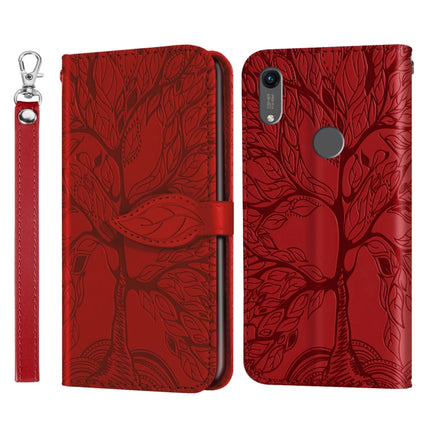Life of Tree Embossing Pattern Horizontal Flip Leather Case with Holder & Card Slot & Wallet & Photo Frame & Lanyard, For Huawei P30 Lite, For Huawei P30 Pro, For Huawei Y6 (2019), For Huawei Y7 Prime (2019)