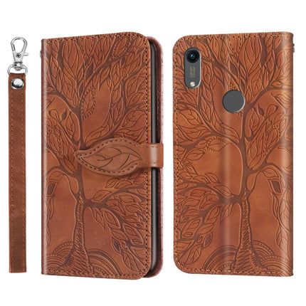 Life of Tree Embossing Pattern Horizontal Flip Leather Case with Holder & Card Slot & Wallet & Photo Frame & Lanyard, For Huawei P30 Lite, For Huawei P30 Pro, For Huawei Y6 (2019), For Huawei Y7 Prime (2019)